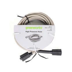 Шланг для мойки высокого давления Greenworks 5201207 серебристый