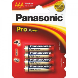 Батарейка Panasonic AAA LR03PPG/4BP, 1.5V (4шт.)