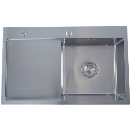 Кухонная мойка Milana M7848R серебристый