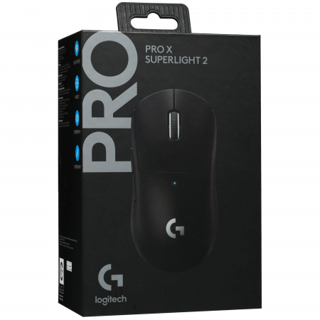 Мышь беспроводная Logitech G PRO X SUPERLIGHT 2 (910-006630) черный