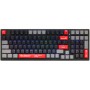 Клавиатура проводная + беспроводная A4Tech Bloody WS98 Sports Red (WWS98 Sports Red) черно-красный