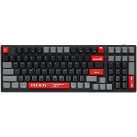 Клавиатура проводная + беспроводная A4Tech Bloody WS98 Sports Red (WWS98 Sports Red) черно-красный