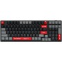 Клавиатура проводная + беспроводная A4Tech Bloody WS98 Sports Red (WWS98 Sports Red) черно-красный