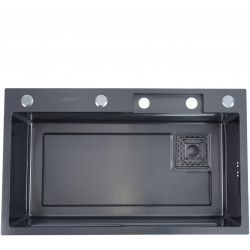 Кухонная мойка Milana M7546B черный
