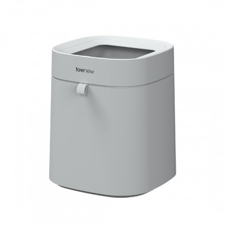 Умное мусорное ведро Townew Smart Trash Can T Air Lite 16.6 л Серый