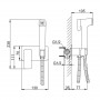 Гигиенический набор Frap F2084-6 черный