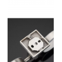 Держатель + 2 стакана Gappo G1708 белый