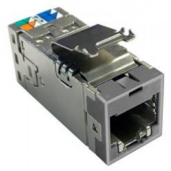 Модуль для информационной розетки NETCONNECT AMP-TWIST SLX cat.6A серый