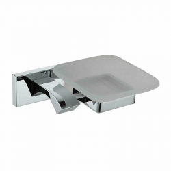 Держатель + мыльница Gappo G3802-1 хром