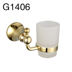 Держатель + стакан Gappo G1406 золото