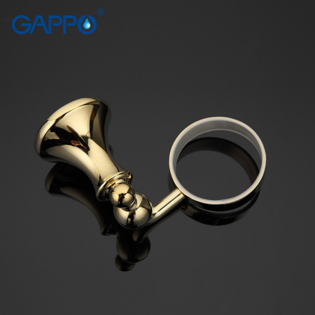Держатель + стакан Gappo G1406 золото
