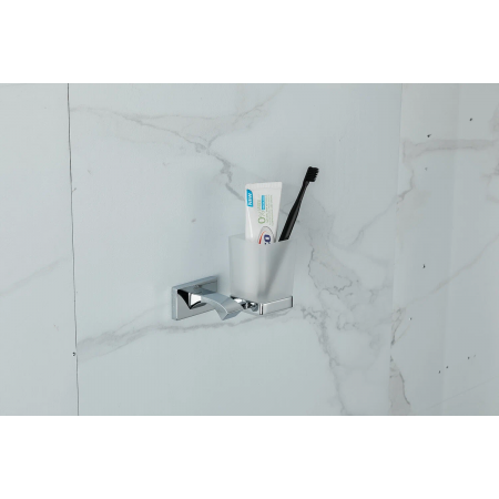 Держатель + стакан Gappo G0706 хром