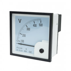 Вольтметр iPower AM-96 AC 0-500V черный
