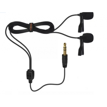 Микрофон COMICA CVM-D02 2.5m черный