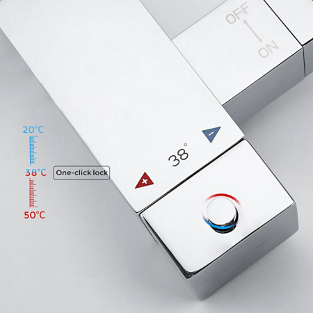 Гигиенический набор Gappo G7207-40 хром
