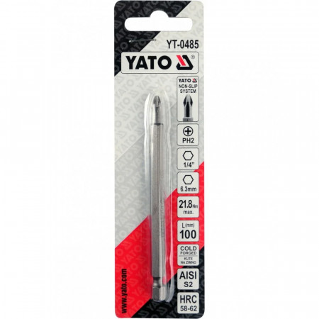 Аксессуар для шуруповерта YATO YT-0486 черный