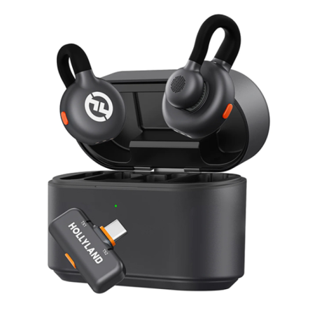 Микрофон Hollyland Lark M2S Duo тёмно-серый