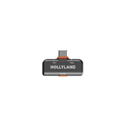 Микрофон Hollyland Lark M2S Duo тёмно-серый