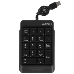 Клавиатура проводная A4Tech Fstyler FK13 (FK13-Grey) черный