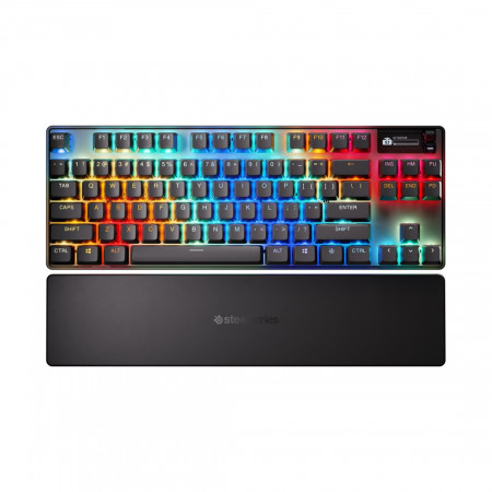 Клавиатура беспроводная + проводная Steelseries Apex Pro TKL WL Gen 3 US (64871) черный