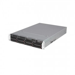 Серверное шасси Supermicro CSE-825TQC-R802LPB серебристый