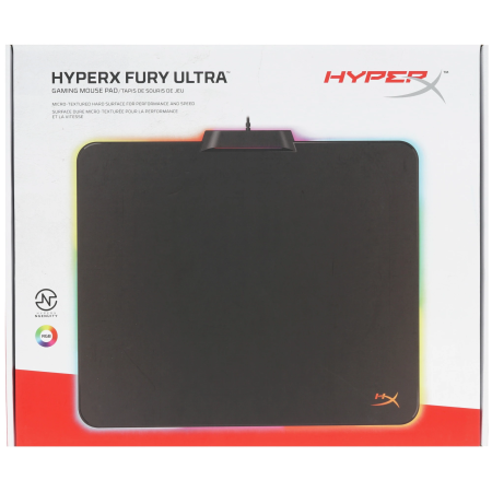Коврик HyperX Fury Ultra RGB (HX-MPFU-M) черный