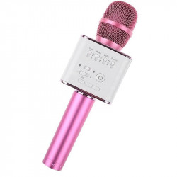 Микрофон SoundWave Q9 розовый