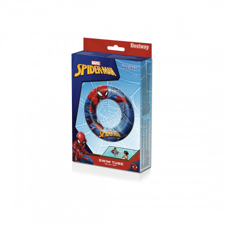 Круг Bestway Spiderman Swim Tube (98003) синий