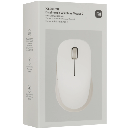 Мышь беспроводная Xiaomi Dual-mode Wireless Mouse 2 (BHR8849GL/XMSMSB01YM) белый