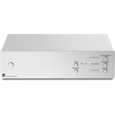 Фонокорректор Pro-Ject Phono Вох S3 В UNI Серебро