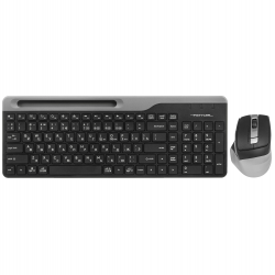 Клавиатура + мышь проводная A4Tech Fstyler FB2535C серый