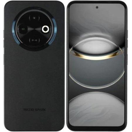 Смартфон TECNO SPARK 30C (KL5n) (NFC) 6 ГБ/128 ГБ черный (Orbit Black)