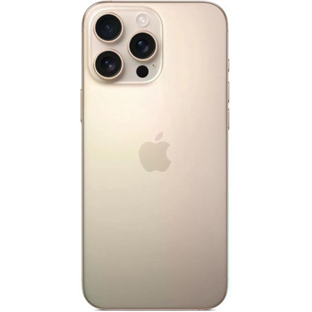 Смартфон Apple iPhone 16 Pro Max (MYWX3HX/A) (NFC) 8 ГБ/256 ГБ бежевый (Desert Titanium)