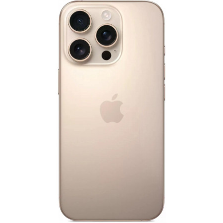 Смартфон Apple iPhone 16 Pro (MYNF3HX/A) (NFC) 8 ГБ/128 ГБ бежевый (Desert Titanium)