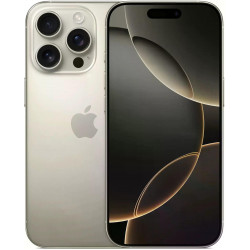 Смартфон Apple iPhone 16 Pro (MYNL3HX/A) (NFC) 8 ГБ/256 ГБ серебристый (Natural Titanium)