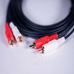 Кабель 2RCA 2RCA PROCAST 2RCA/2RCA.2 2 м черный