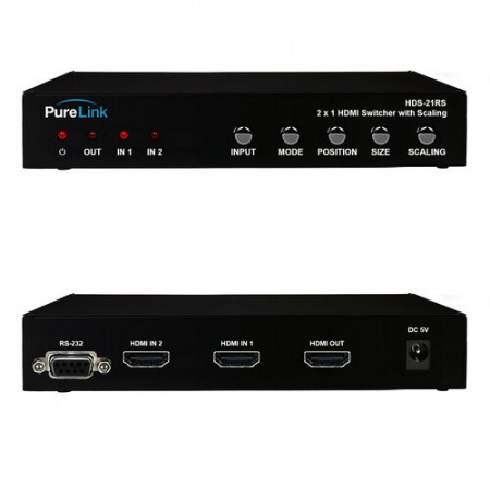 Матричный коммутатор PureLink PRO-HDS-21RS черный