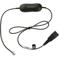 Кабель QD RJ22 Jabra GN1200 0.8 м чёрный