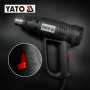 Пистолет горячего воздуха YATO YT‑82300 черный