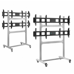 Мобильная стойка ONKRON FSPRO2L-22 белый