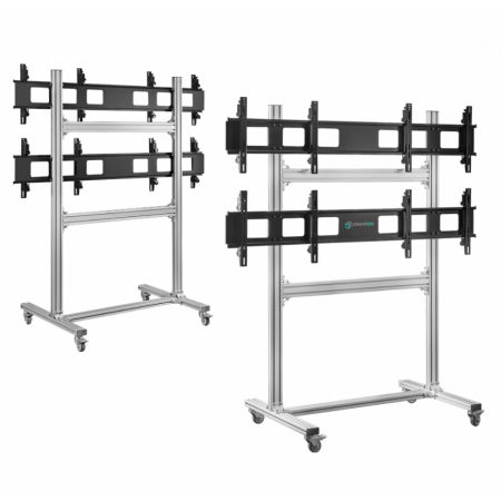 Мобильная стойка ONKRON FSPRO2L-22 белый