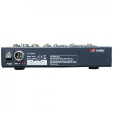 Микшерный пульт MARK MAX 4 FX USB BT черный