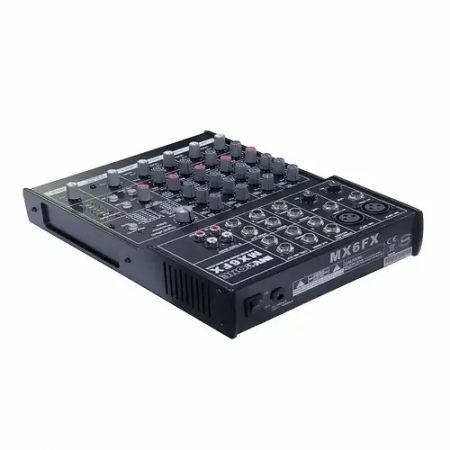 Микшерный пульт MARK MAX 6 FX USB BT черный