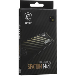 1000 ГБ SSD диск MSI SPATIUM M450 (S78-440L980-P83) чёрный