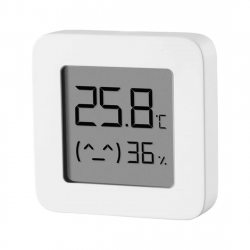 Метеостанция Xiaomi Mi Smart Home Temperature & Humidity Sensor (LYWSD03MMC) белый