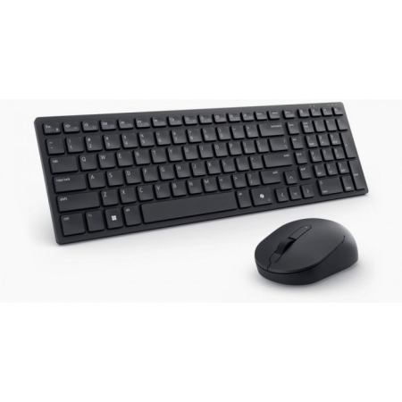 Клавиатура + мышь беспроводная Dell Silent KM555 (580-BBVZ) черный