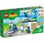 Конструктор Lego Duplo Полицейский участок и вертолет 10959 многоцветный