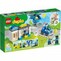 Конструктор Lego Duplo Полицейский участок и вертолет 10959 многоцветный
