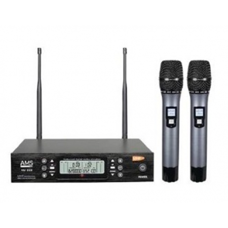 UHF приёмник AMS MU 322 + MM 22 черный