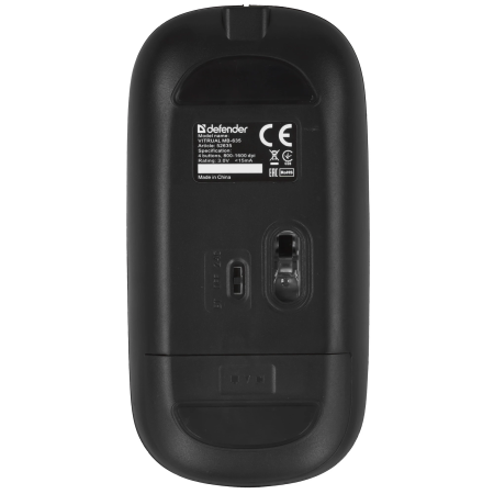 Мышь беспроводная Defender Vitrual MB-635 (52635) черный